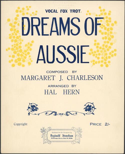 Dreams of Aussie [music] / composed by Margaret J. Charleson ; arranged by Hal Hern