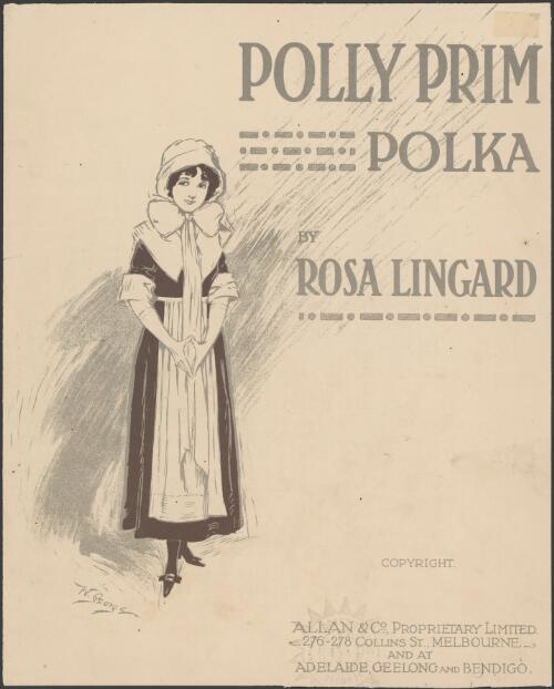 Polly prim [music] : polka / by Rosa Lingard