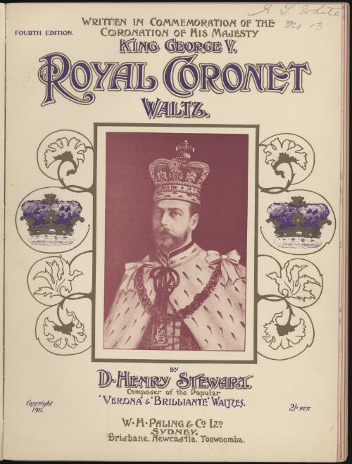 Royal coronet waltz [music] / by D. Henry Stewart