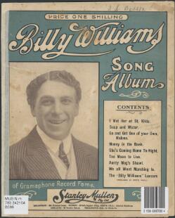 Billy Williams song album [music].