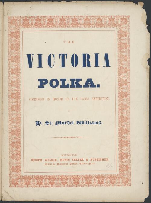 The Victoria polka [music] / H. St. Mordel Williams