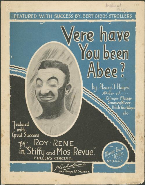 Vere have you been Abee? [music] / words and music by Henry T. Hayes