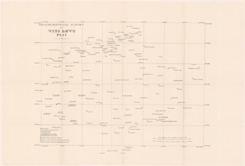 Report on the trigonometrical survey of Viti Levu / by G.T. McCaw