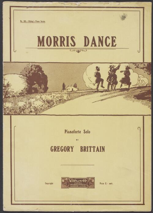 Morris dance [music] : pianoforte solo, op. 3 / by Gregory Brittain