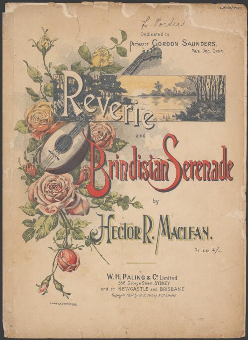 Reverie and Brindisian serenade [music] / by Hector R. Maclean