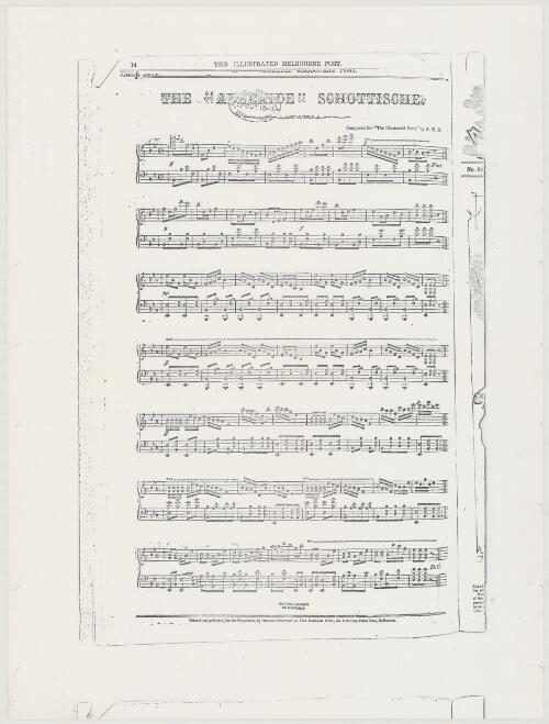 Adelaide schottische [music] / Composed for the "Illustrated Post" by A.E.B