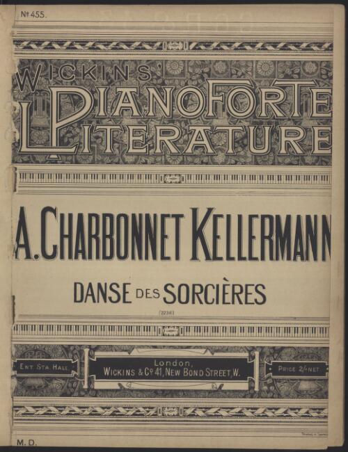 Danse des sorcieres [music] / Alice Charbonnet-Kellermann