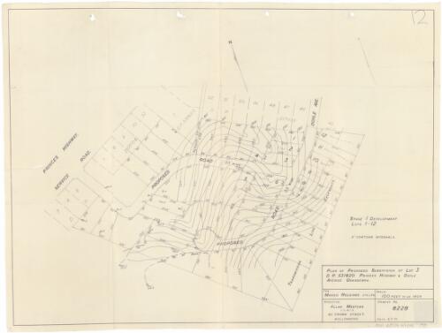 Plan of proposed subdivision of lot 3, D.P. 531820, Princes Highway and Doyle Avenue, Unanderra [cartographic material] / Allan Masters, surveyor