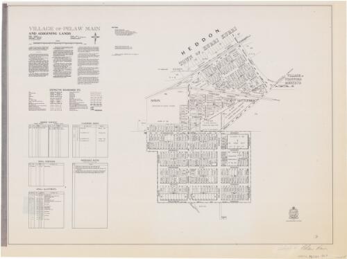 Village of Pelaw Main and adjoining lands [cartographic material] : Parish - Stanford, County - Northumberland, Land District - Maitland, City of Greater Cessnock / printed & published by Dept. of Lands Sydney