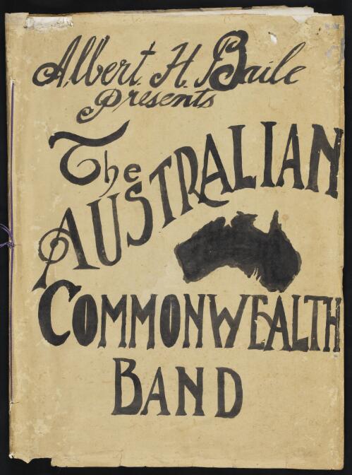 [Ephemera from the Jack Greaves Brass and Military Band Collection : ephemera material collected by the National Library of Australia]