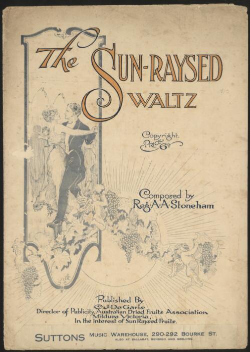The sun-raysed waltz [music] / composed by R.A.A. Stoneham
