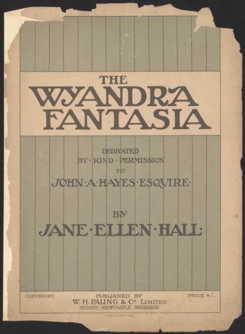 The Wyandra fantasia / by Jane Ellen Hall