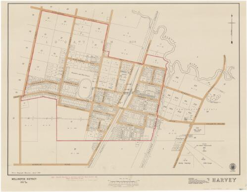 Harvey, Wellington district 383 D/40 [cartographic material] / prepared by the Chief Draftsman's Branch, Department of Lands and Surveys
