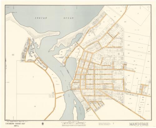 Mandurah, Cockburn Sound Dist. 380A/40 [cartographic material] / Department of Lands and Surveys