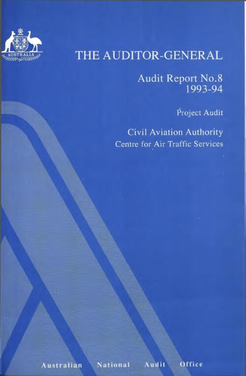Project audit, Civil Aviation Authority, Centre for Air Traffic Services / Gordon Carey