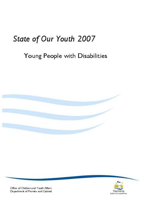 State of our youth [electronic resource] : report / Office of Youth Affairs