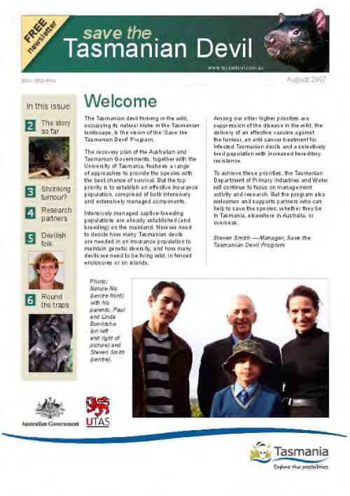 Save the Tasmanian devil [electronic resource]