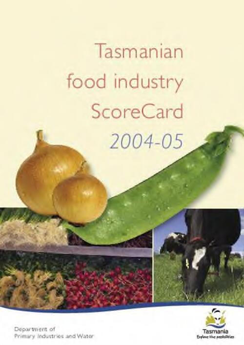Tasmanian food industry scorecard