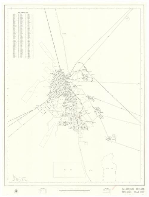 Kalgoorlie-Boulder regional road map [cartographic material]