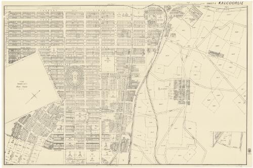 Townsite of Kalgoorlie [cartographic material] / Department of Lands and Surveys