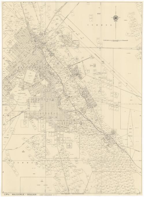 Kalgoorlie-Boulder (East Coolgardie G.F.) [cartographic material] / Department of Mines, Western Australia