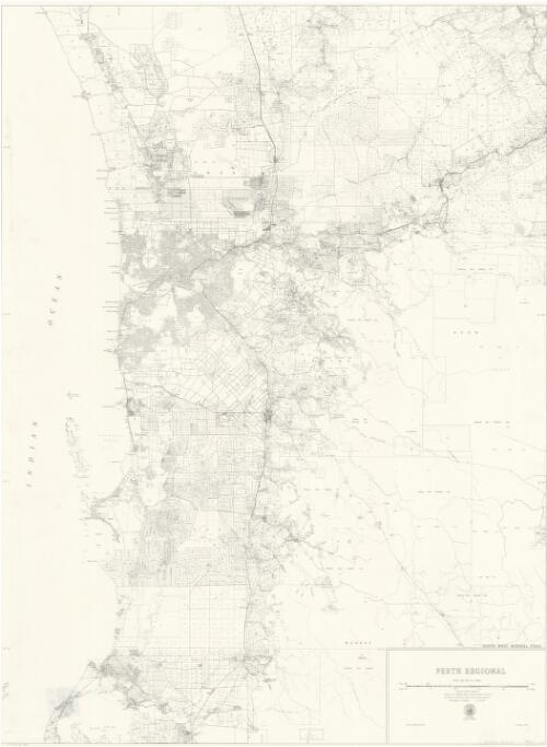 Perth regional [cartographic material] / Prepared by the Mapping Branch, Surveyor General's Division, Dept. of Lands and Surveys, Perth, Western Australia
