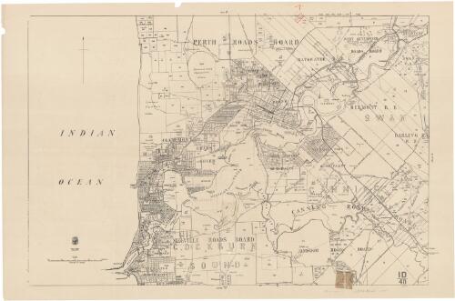[Perth region] [cartographic material] / Department of Lands & Surveys, Western Australia