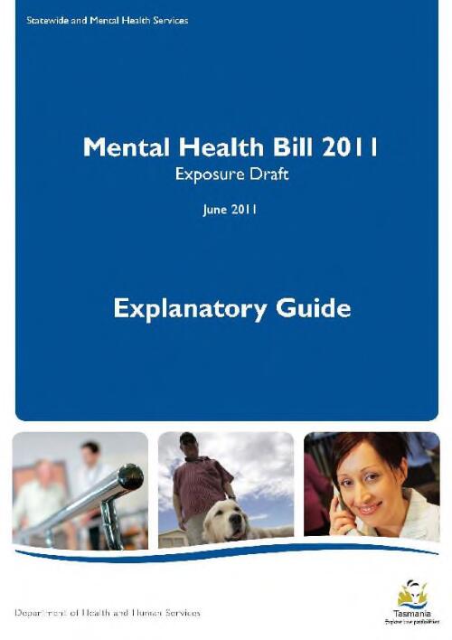 Mental Health Bill 2011 [electronic resource]