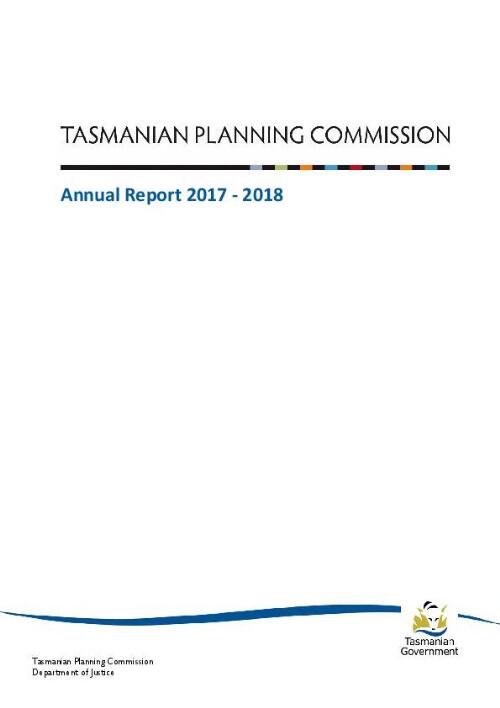 Annual report / Tasmanian Planning Commission