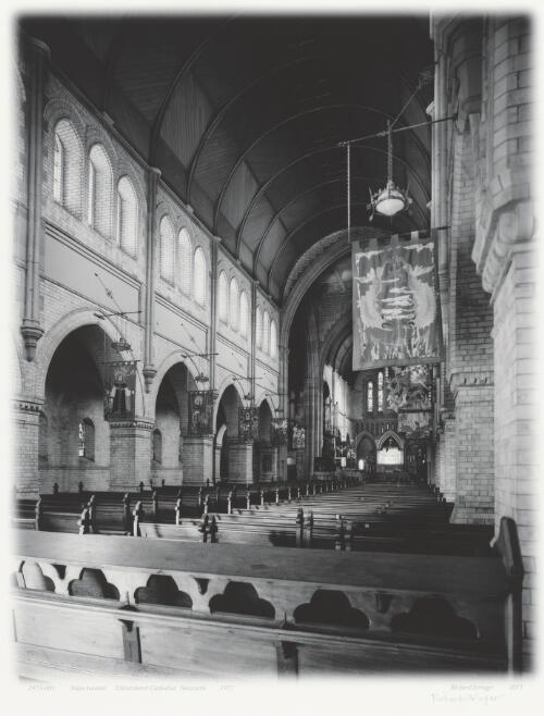 Nave interior of Christchurch Cathedral, Newcastle, New South Wales, 1977 / Richard Stringer