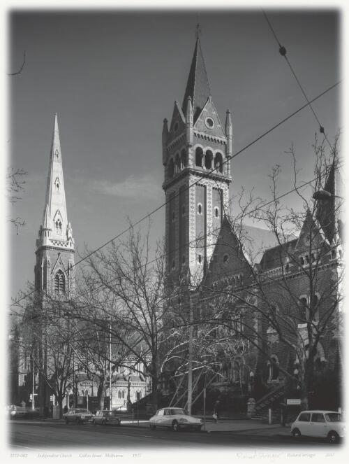St Michael's Independent Church, Collins Street, Melbourne, 1977 / Richard Stringer
