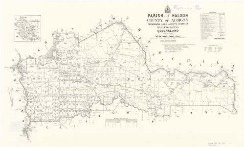 Parish of Haldon, county of Aubigny [cartographic material] / drawn and published by the Department of Mapping and Surveying, Brisbane
