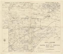 Plan of country in vicinity of Manna Hill & Teetulpa gold-fields ...