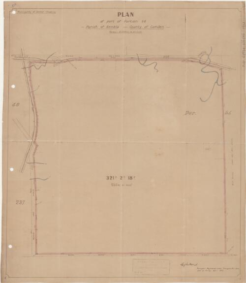 Plan of part of Portion 54, Parish of Kembla, County of Camden [cartographic material]