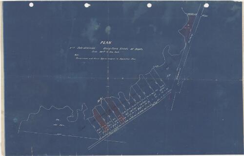 Plan, 3rd sub-division, Daisy Bank Estate at Dapto [cartographic material]