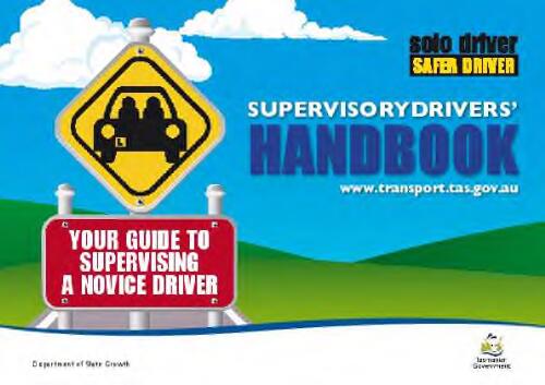 Supervisory drivers' handbook
