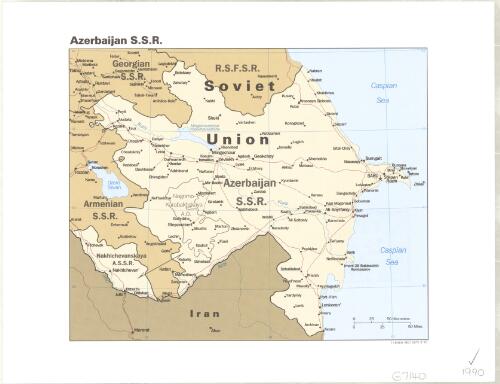 Azerbaijan S.S.R. [cartographic material]