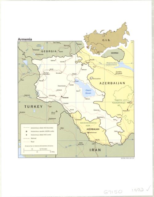 Armenia [cartographic material]