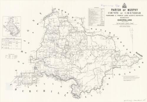 Parish of Murphy, county of Cavendish [cartographic material] / Drawn and published by the Department of Mapping and Surveying