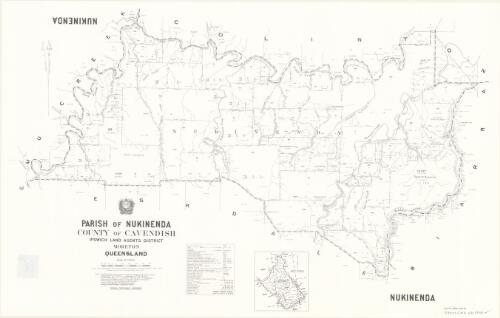 Parish of Nukinenda, County of Cavendish [cartographic material] / drawn and published at the Survey Office, Department of Lands