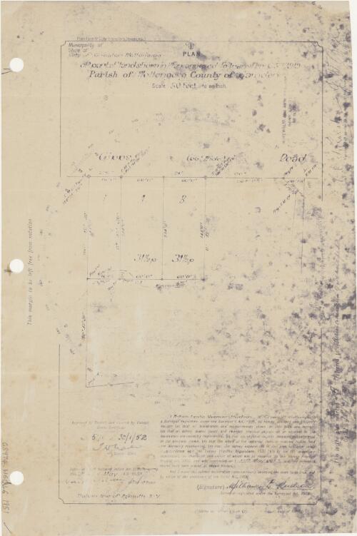 Plan of part of land shown in plan annexed to transfer C5T1919 [cartographic material] : Parish of Wollongong, County of Camden / William L. Hudson, surveyor