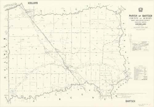 Parish of Bartsch, County of Auburn [cartographic material] / drawn and published at the Survey Office, Department of Lands