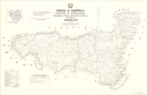 Parish of Campbell, County of Churchill [cartographic material] / drawn and published at the Survey Office, Department of Lands