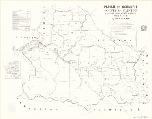Parish of O'Connell, County of Clinton [cartographic material] / drawn and published at the Survey Office, Department of Lands