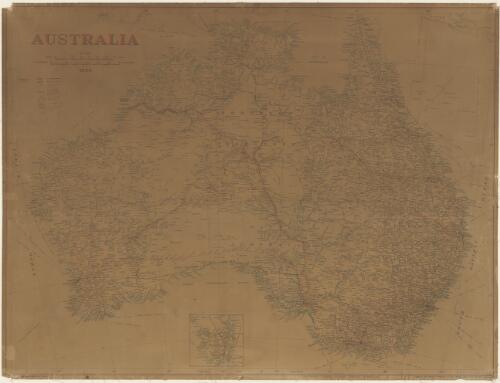 Australia 1934 [cartographic material] / compiled and drawn by Property & Survey Branch, Dept. of the Interior, Canberra
