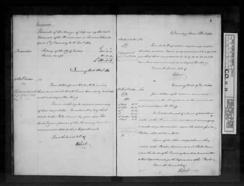 Bermuda : Entry books of correspondence, 1801-1820 [microform]/ as filmed by the AJCP