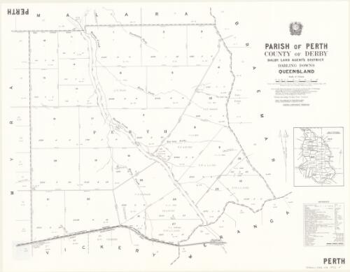 Parish of Perth, County of Derby [cartographic material] / drawn and published at the Survey Office, Department of Lands