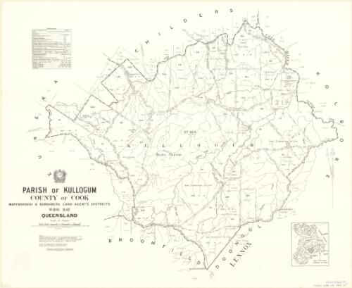 Parish of Kullogum, County of Cook [cartographic material] / drawn and published at the Survey Office, Department of Lands