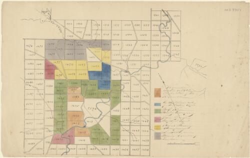 Plan of mineral lands in Kapunda Mines District, South Australia [cartographic material] / F.H. Burslem, Surveyor, Rundle Street Adelaide, November 1846