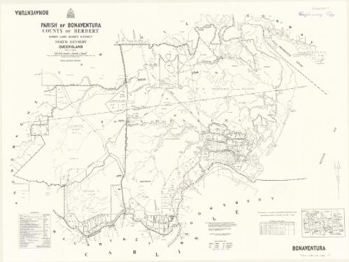 Parish of Bonaventura. County of Herbert [cartographic material]/ drawn and published by the Department of Mapping and Surveying, Brisbane
